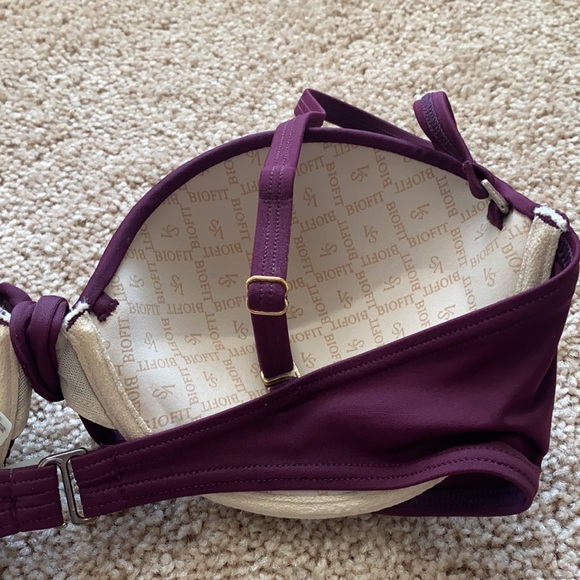 Victoria’s Secret Purple Bikini Top 34C Bottom Sm - Picture 11 of 12